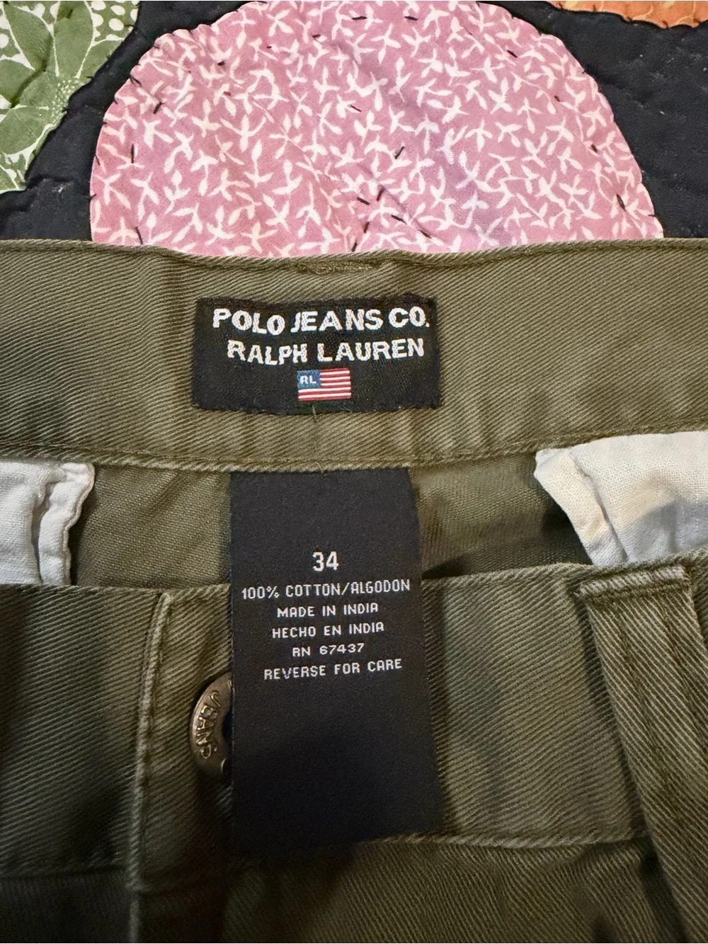 Polo by Ralph Lauren Olive Green Cargo Shorts
